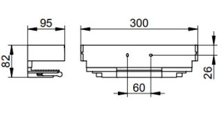 Корзинка для душа Keuco Edition 11159290000 красное золото шлифованное